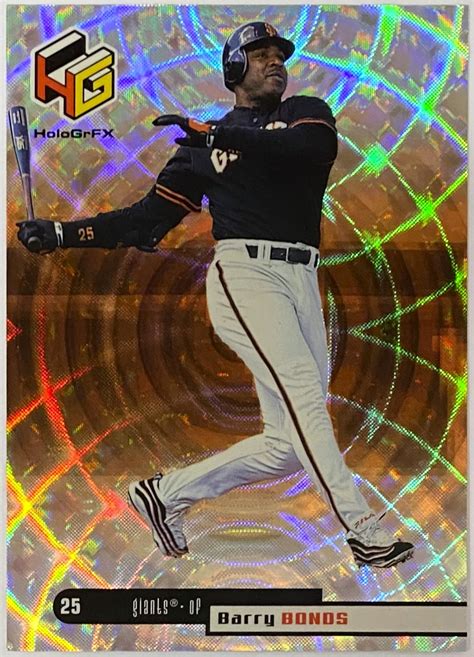 Barry Bonds 1999 Upper Deck San Francisco Giants Baseball HoloGrFX Card