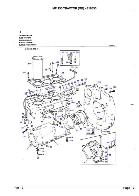 Massey Ferguson 135 Fuel System Diagram