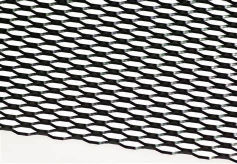 12 X 48 Universal Black Aluminum Honeycomb Mesh For Your Custom Grill