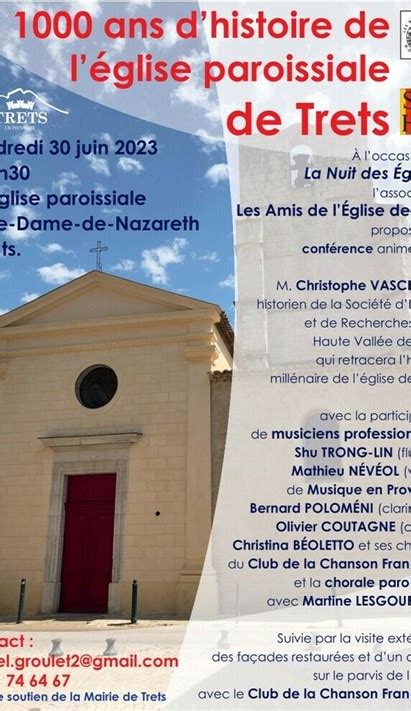 Glise Notre Dame De Nazareth Trets