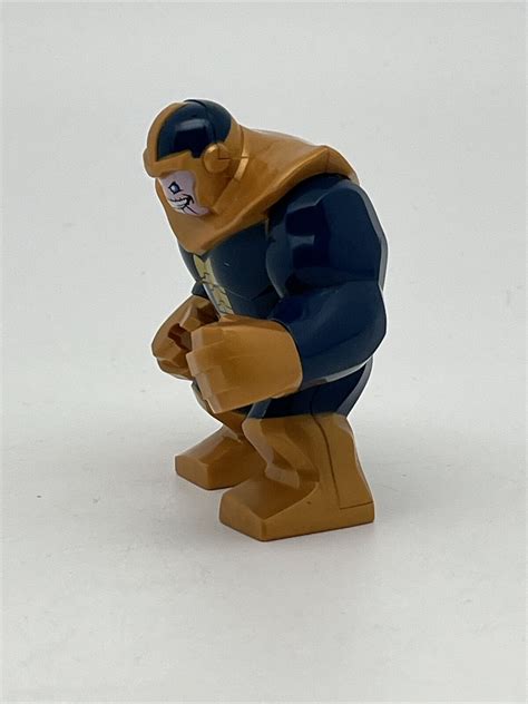 Lego Thanos Big Fig Minifigure W Dark Blue Arms Marvel Super Heroes