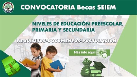 Becas Seiem Convocatoria Escuelas Particulares Y Privadas