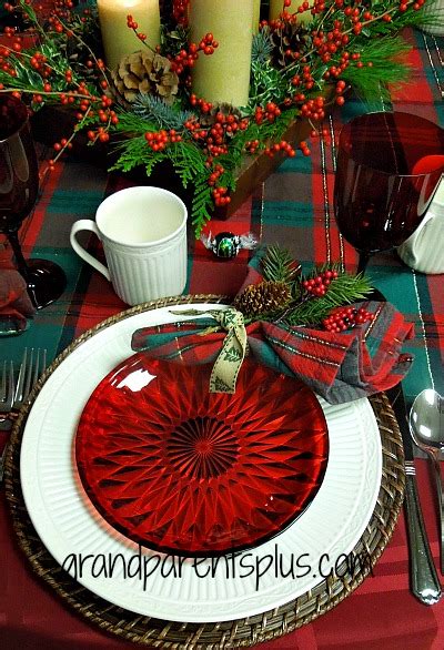 Awesome Christmas Table Settings Part 2 - GrandparentsPlus ...