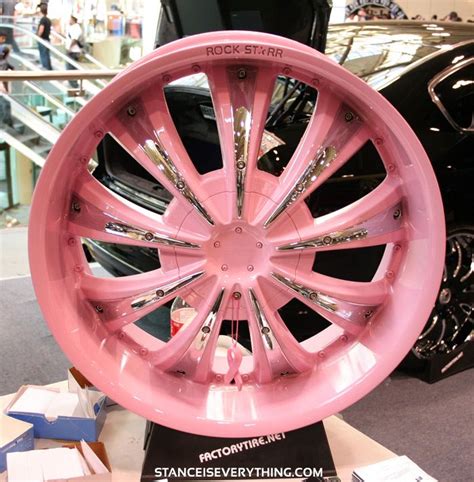 Event Coverage Importfest 2009 Pink Car Accessories Pink Rims Car Bling