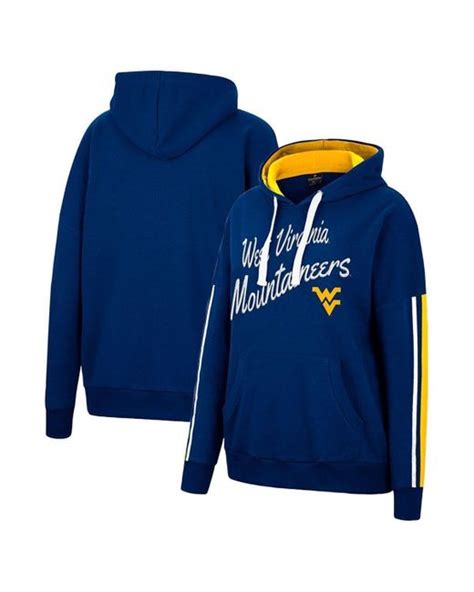 Colosseum Athletics West Virginia Mountaineers Serena Oversized Sleeve