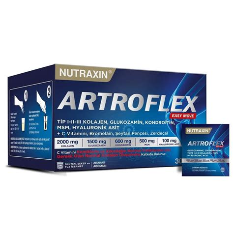 Nutraxin Artroflex Easy Move G Da Takviyesi Sa E Bonaliva