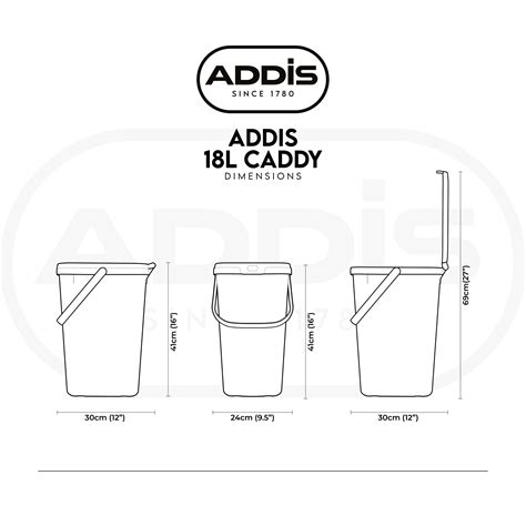 Addis 18L Utility Caddy (519226, 519227)