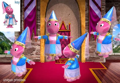 Image The Backyardigans Queen Uniqua Model Sheet The