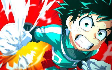 Izuku Midoriya Minimal Wallpapers Wallpaper Cave