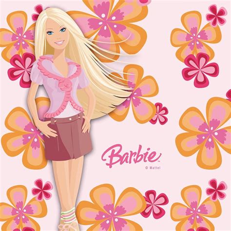 Adesivo De Parede Florido Barbie Rosa Princesa M Elo