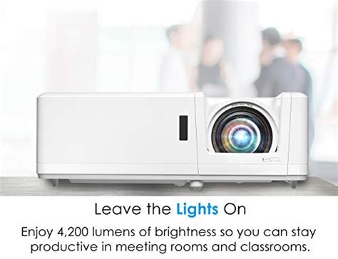 Optoma ZH406ST Short Throw Full HD Professional Laser Projector