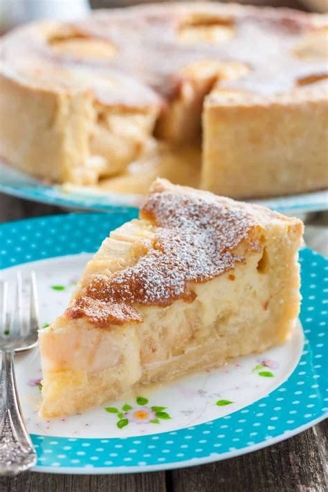 German Apple Custard Cake Recipe With Creme Fraiche Artofit