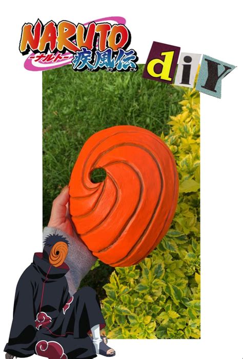 Como hacer la máscara de Tobi Uchiha Obito Naruto DIY Halloween