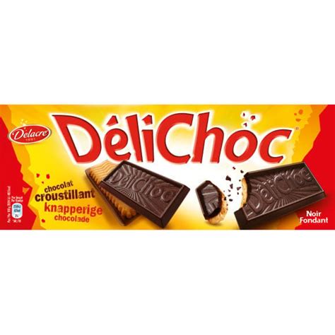 Delacre Biscuits Croustillants Au Chocolat Noir Monoprix Fr