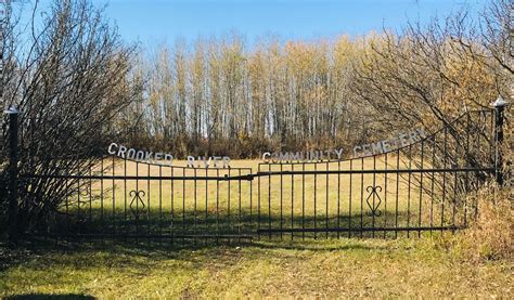 Crooked River Cemetery Dans Crooked River Saskatchewan Cimetière