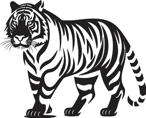 Majestic Tiger in Vector Sunset Vector Tiger Collage Artistic Fusion 33878446 Vector Art at Vecteezy