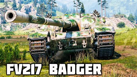 FV217 Badger WoT 4 Kills 10 9K Damage YouTube