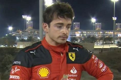 Gp Bahrain Leclerc Costretto Al Ritiro Le Parole Deluse Di Charles