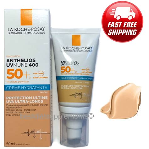 La Roche Posay Anthelios Uvmune 400 Moisturizing Cream Spf50 Tinted