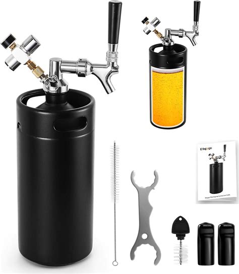 Amazon Dbgogo Oz Mini Keg Growler Beer Tap System Psi