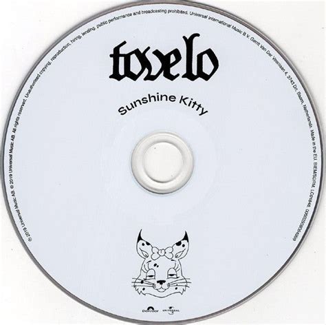 Tove Lo - Sunshine Kitty | Cd, Kitty, Universal music