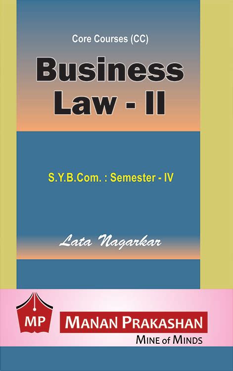 Business Law Ii Sybcom Semester Iv