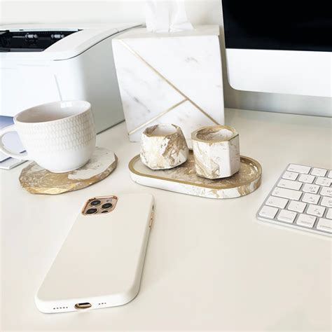 MARBLE DESK ORGANIZER (SET 1) – Cazset