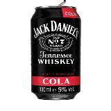 Jack Daniels Cola Blik 5 12x 33cl Elsco Drankenhandel