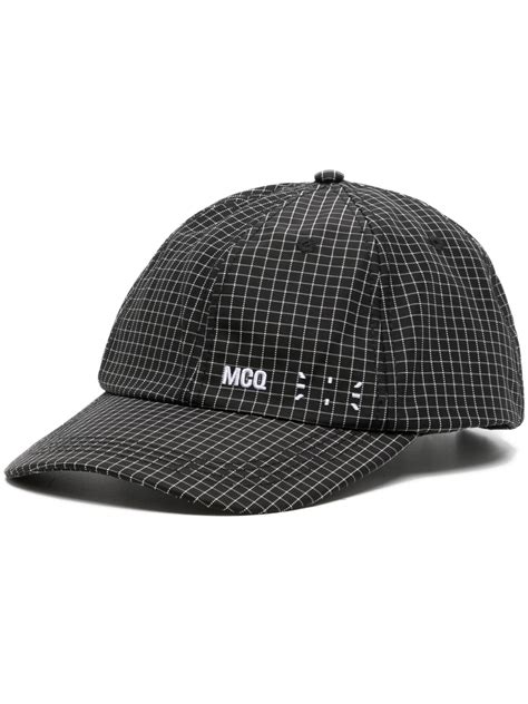 MCQ Gorra Con Logo Bordado Negro FARFETCH MX