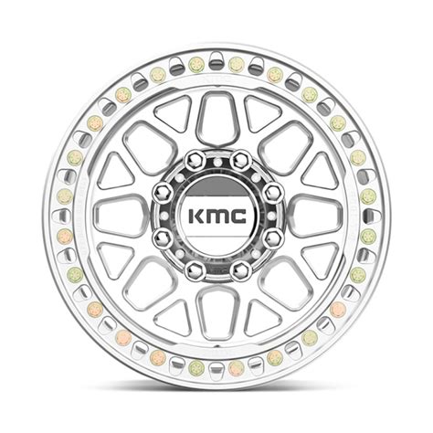 Alloy Wheel Km Grenade Crawl Beadlock Machined Kmc