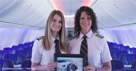 Southwest Welcomes First Mother Daughter Pilot Duo To Fly Together 12