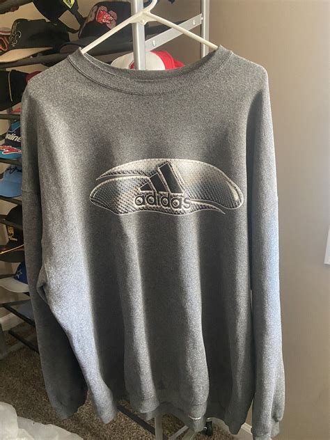 Vintage Adidas Limited Edition Logo Sweatshirt Crewn Gem