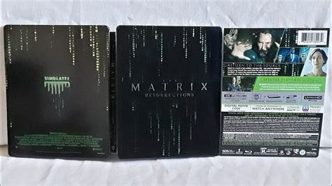 Unboxing Matrix Resurrections 4K Steelbook YouTube