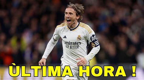 Modric se lo dijo a Florentino tras bajar al vestuario en el clásico