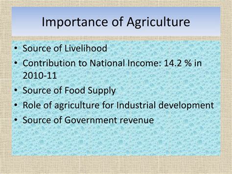 Ppt Agriculture In India Powerpoint Presentation Free Download Id