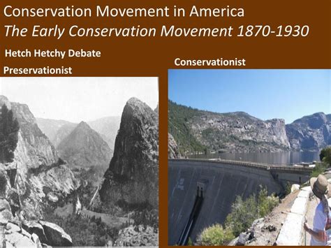 PPT - History of American Conservation Movement PowerPoint Presentation ...