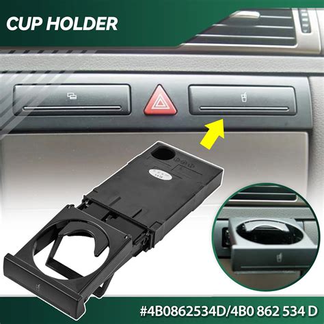 Car Auto Dashboard Cup Holder Stand Center Console Water Drink Interior