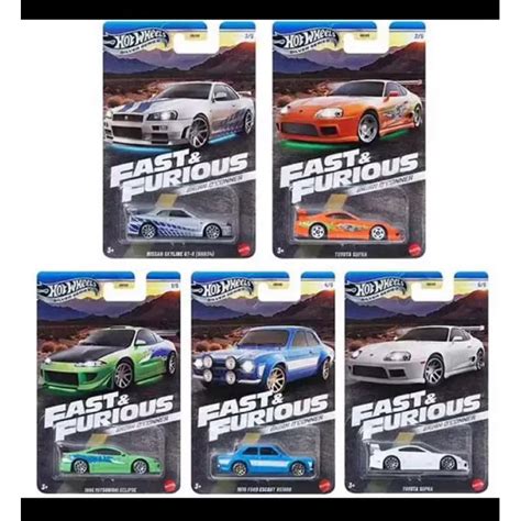 Jual Hot Wheels Fast Furious Brian O Conner Silver Series Shopee Indonesia