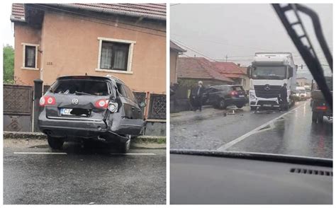 O Ma In I Un Tir Implicate Ntr Un Accident N Baciu