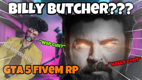 Billy Butcher In Gta 5 Fivem Ft Justcl4ss Youtube