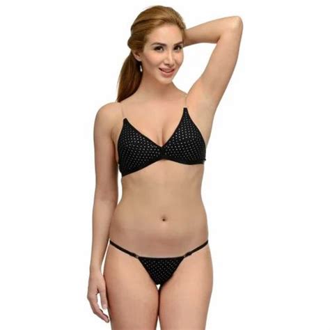 Pure Cotton Polka Fashionable Bikini Set At Rs Set In New Delhi ID