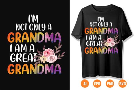 Grandma T Shirt Design 34 Graphic By Filza123 · Creative Fabrica