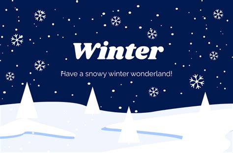 Free Winter Banner Template Edit Online And Download