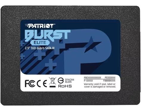 Disco Sólido 480gb Ssd Patriot Burst Elite 2 5 MercadoLibre