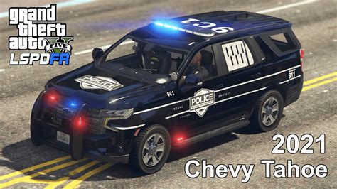 Gta V Chevrolet Tahoe Ppv Responding To A Car Accident Chevy