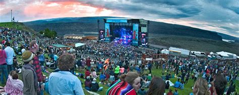 The Gorge Amphitheatre is a 27,500-seat outdoor concert venue near the ...