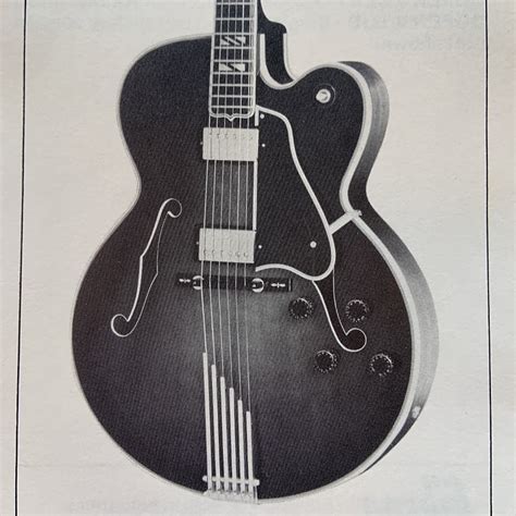 Gibson Super V Ces 1981 Dealer Sheet Reverb