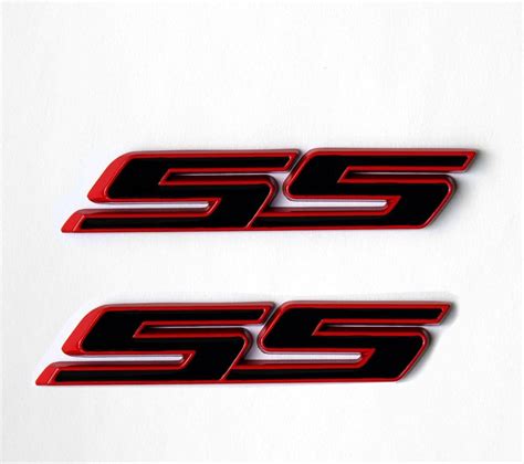 Amazon Yoaoo X Oem Ss Emblem Badges D Logo For Camaro Series Red