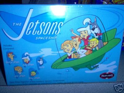 THE JETSONS SPACESHIP MODEL KIT W/ FIGURES POLAR LIGHTS | #21641069