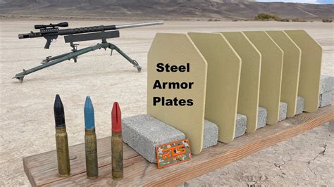 Can Steel Armor Plates Stop A 20mm Round YouTube